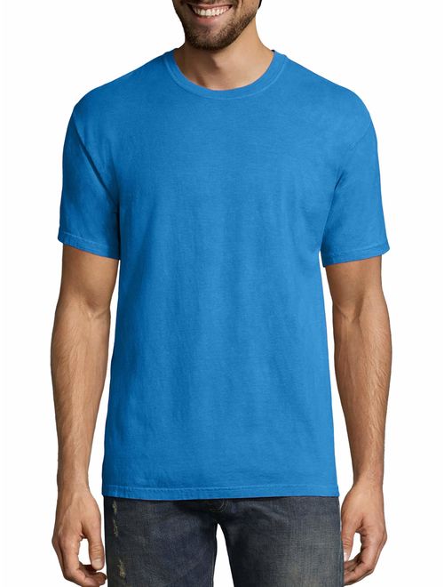 Hanes Men's and Big Men's ComfortWash Short Sleeve Tee, Up To Size 3XL