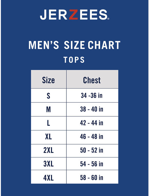 Jerzees Men's and Big Men's Dri-Power Crewneck Short Sleeve Pocket T-Shirt - 3 Pack, Up To Size 3X