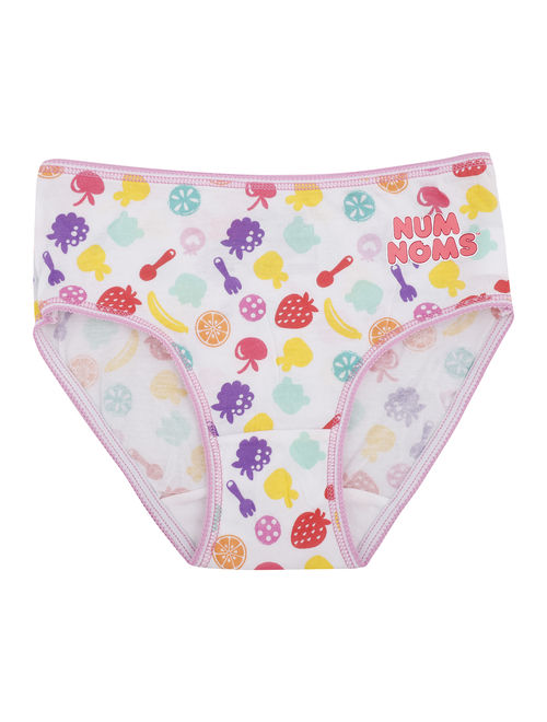 Num Noms, Girls Underwear, 3 Pack Panties (Little Girls & Big Girls)