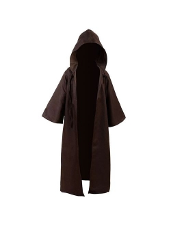 GOLDSTITCH Men Hooded Robe Cloak Knight Fancy Cool Cosplay Costume