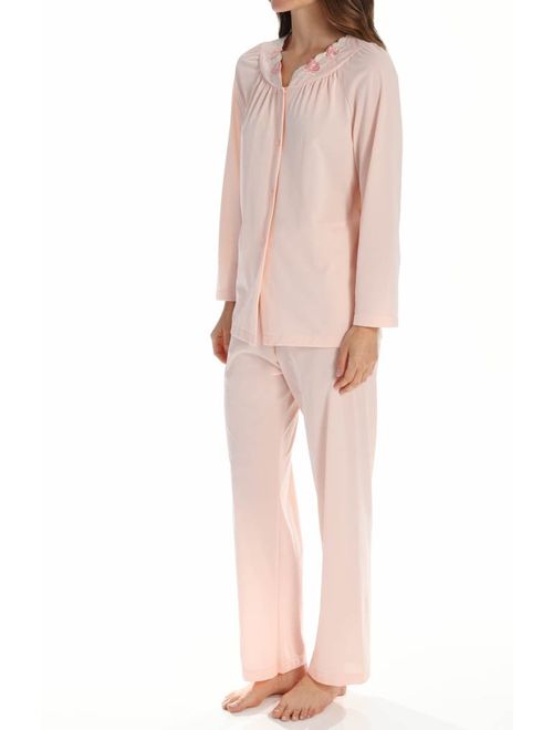 Shadowline Women's Petals Long Sleeve Pajama