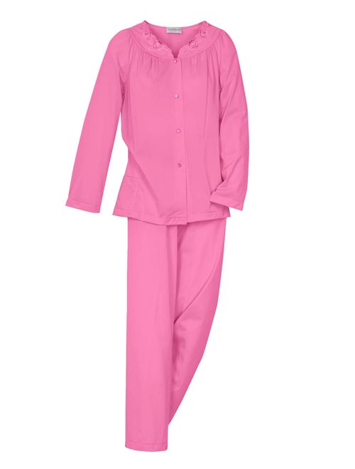 Shadowline Women's Petals Long Sleeve Pajama