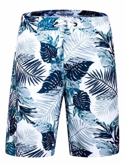 APTRO Men's Swimming Trunks with Pockets Beach Swimwear Quick Dry Elastic Waist Board Shorts