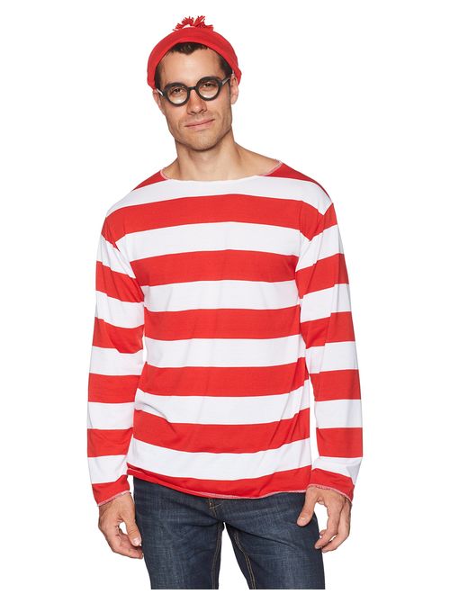 elope Where's Waldo Adult Costume Kit