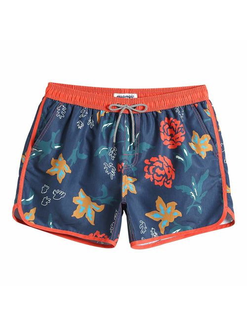 MaaMgic Mens 5 Trunk Swim Shorts