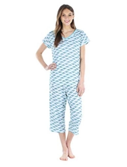 Sleepyheads Women's Sleepwear Cotton Short Sleeve Pajama Set