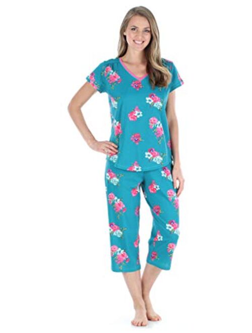 Sleepyheads Women's Sleepwear Cotton Short Sleeve Pajama Set