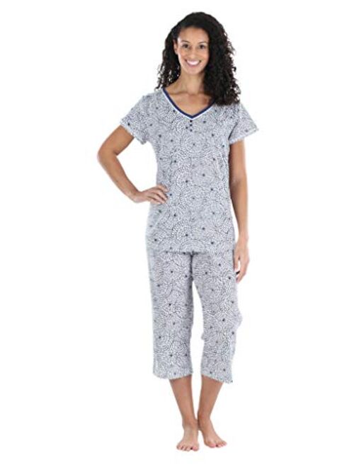 Sleepyheads Women's Sleepwear Cotton Short Sleeve Pajama Set