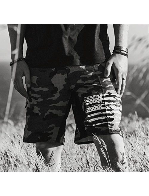 Tactical Pro Supply American Flag Board Shorts