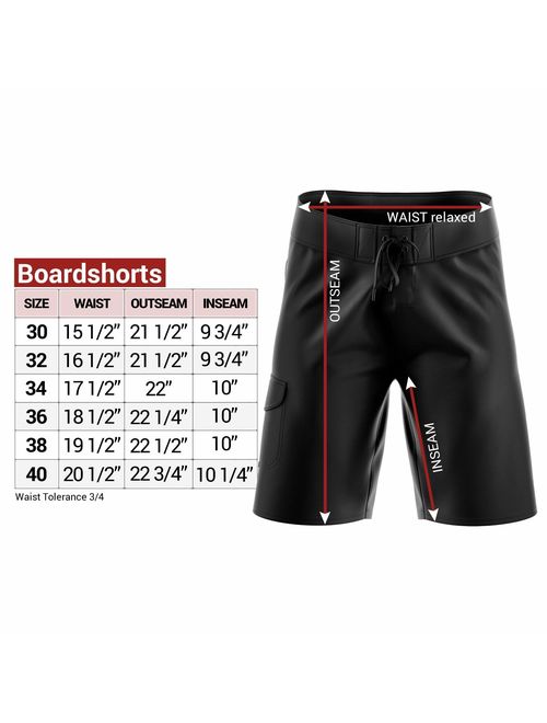 Tactical Pro Supply American Flag Board Shorts