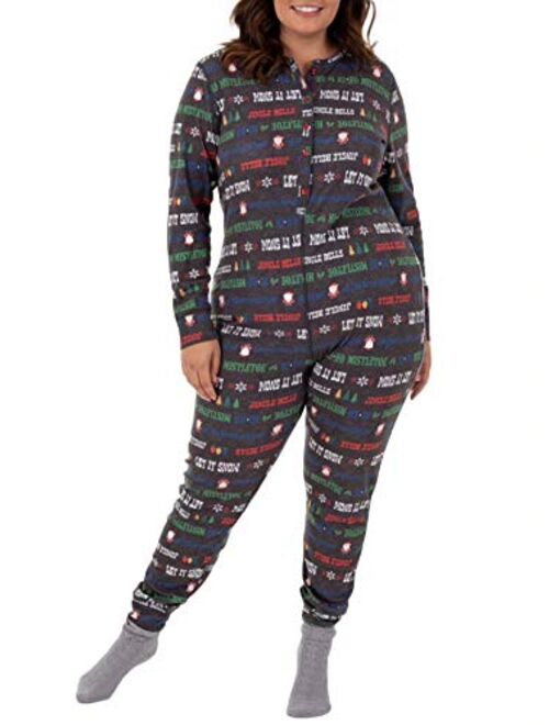 Fruit of the Loom Women's Waffle Thermal Union Suit