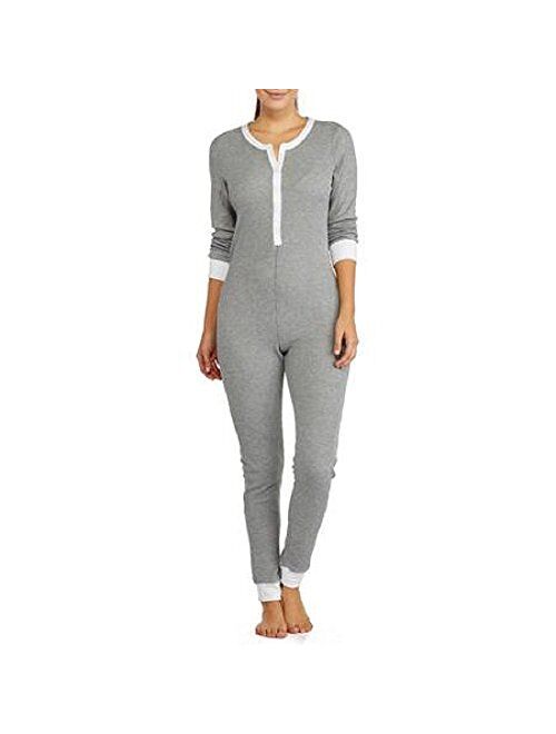 Fruit of the Loom Women's Waffle Thermal Union Suit