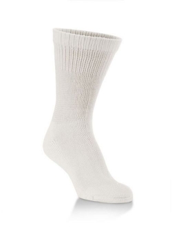 World's Softest Men's/Women's Sensitive Feet Wide Fit Crew Socks