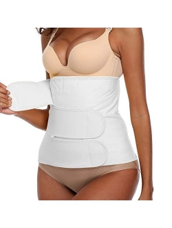 PAZ WEAN Post Belly Band Postpartum Recovery Belt Girdle Belly Binder, Cotton