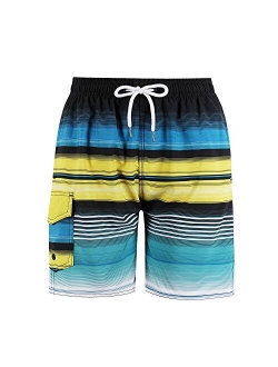 MILANKERR Big Boys' Swim Trunks Size 6-20