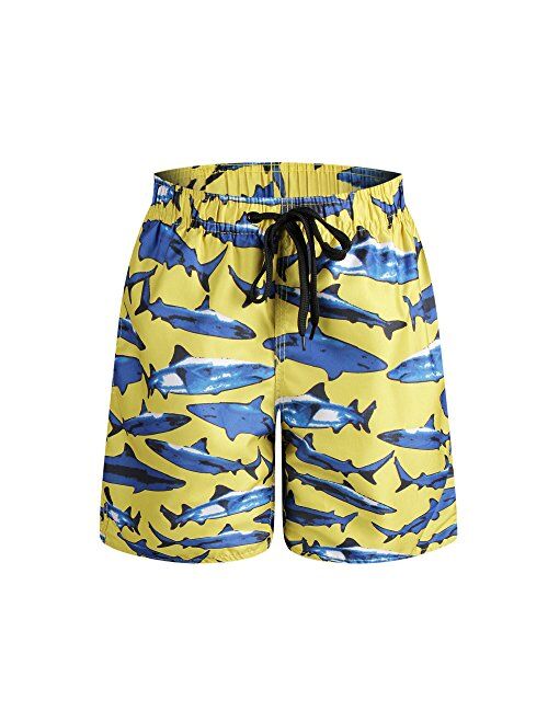 MILANKERR Big Boys' Swim Trunks Size 6-20