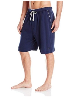 Men's Soft Knit Elastic Waistband Sleep Lounge Short