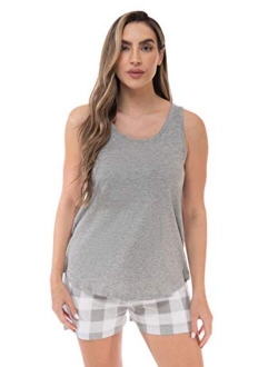 Just Love 100% Cotton Women Sleepwear Tank & Short Pajama Sets