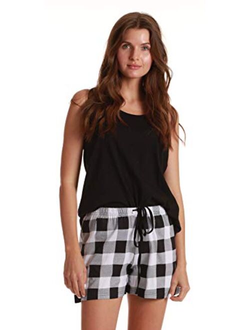 Just Love 100% Cotton Women Sleepwear Tank & Short Pajama Sets