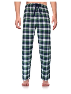 RK Classical Sleepwear Men's 100% Cotton Flannel Pajama Pants