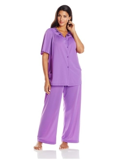 Shadowline Women's Petals Short Sleeve Pajama