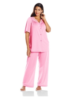 Shadowline Women's Petals Short Sleeve Pajama