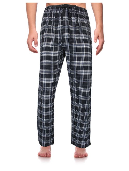 Casual Trends Classical Sleepwear Men's 100% Cotton Flannel Pajama Pants