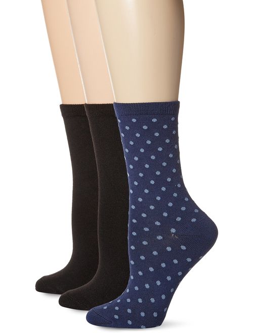 K. Bell Socks Women's Soft and Dreamy 3 Pack Crew