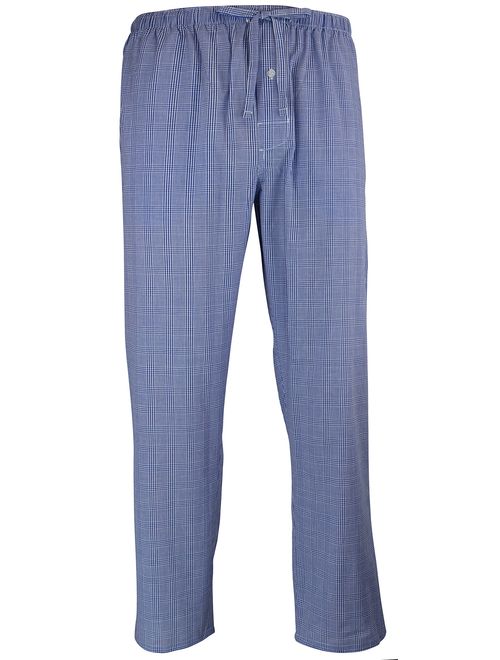 RK Classical Sleepwear Men's Woven Pajama Pants,