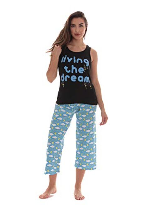 Just Love 100% Cotton Capri Sets Women Sleepwear Womans Pajamas Pjs