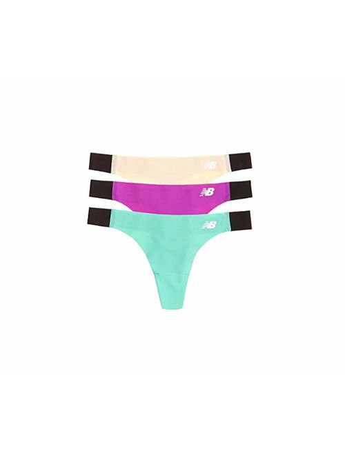 New Balance Womens Laser Thong Panty 3-Pack