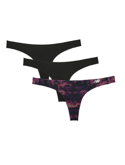 New Balance Womens Laser Thong Panty 3-Pack