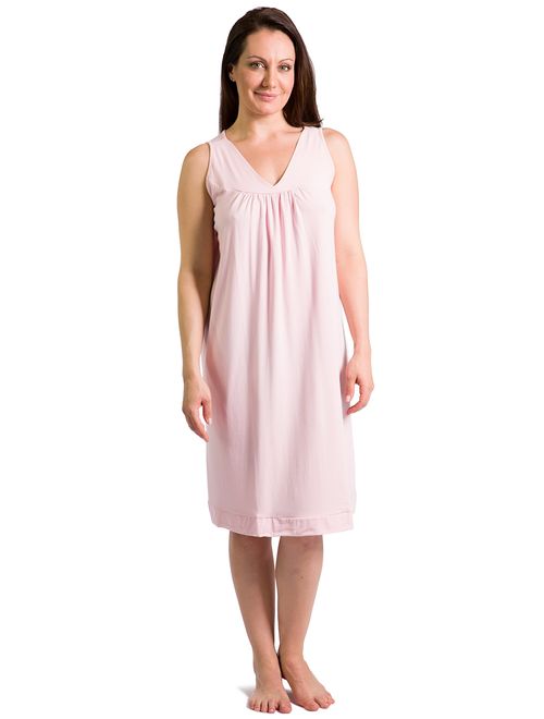 Fishers Finery Women's Tranquil Dreams Sleeveless Nightgown