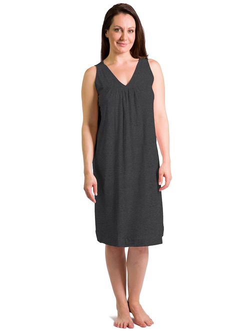 Fishers Finery Women's Tranquil Dreams Sleeveless Nightgown