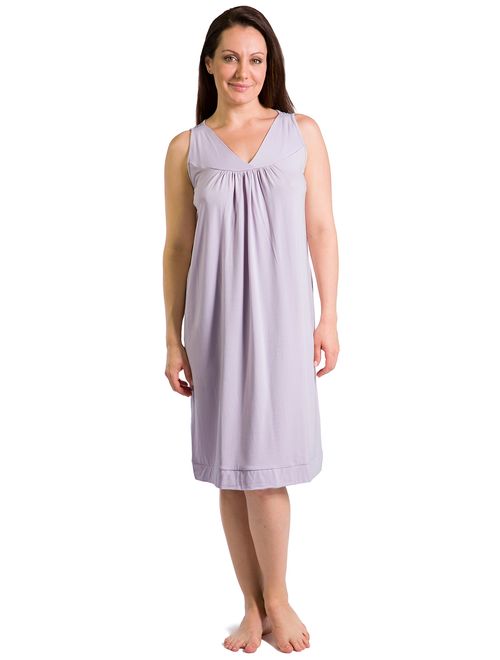 Fishers Finery Women's Tranquil Dreams Sleeveless Nightgown