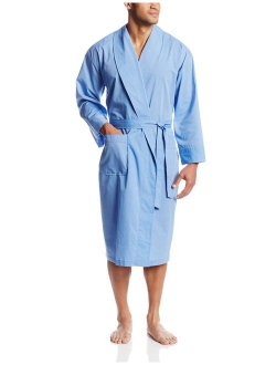 Men's Woven Shawl Collar Robe