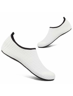 ANLUKE Water Shoes Barefoot Aqua Yoga Socks Quick-Dry Beach Swim Surf Shoes for Women Men