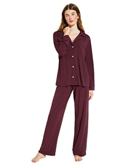 Eberjey Women's Gisele Two-Piece Long Sleeve & Pant Pajama Sleepwear Set