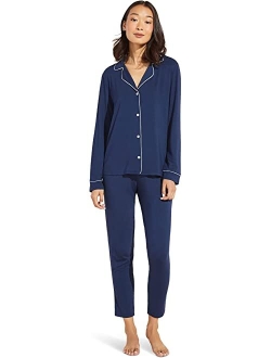 Eberjey Women's Gisele Two-Piece Long Sleeve & Pant Pajama Sleepwear Set