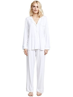 Eberjey Women's Gisele Two-Piece Long Sleeve & Pant Pajama Sleepwear Set