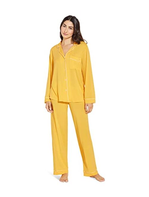 Eberjey Women's Gisele Two-Piece Long Sleeve & Pant Pajama Sleepwear Set