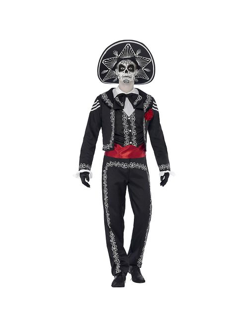 Smiffys Day of the Dead Seor Bones Costume