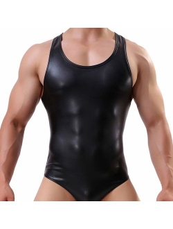 Mens Suspenders Wrestling Singlet Leotard Thong Bodysuit Jumpsuit Briefs Swimwear