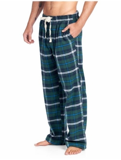 Ashford & Brooks Mens Super Soft Flannel Plaid Pajama Sleep Pants