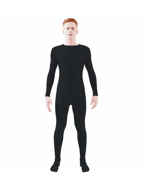 Ensnovo Adult Lycra Spandex One Piece Unitard Full Bodysuit Costume