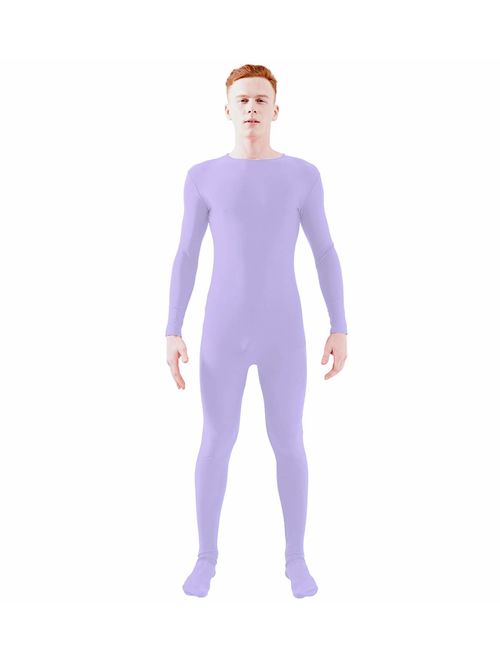 Ensnovo Adult Lycra Spandex One Piece Unitard Full Bodysuit Costume