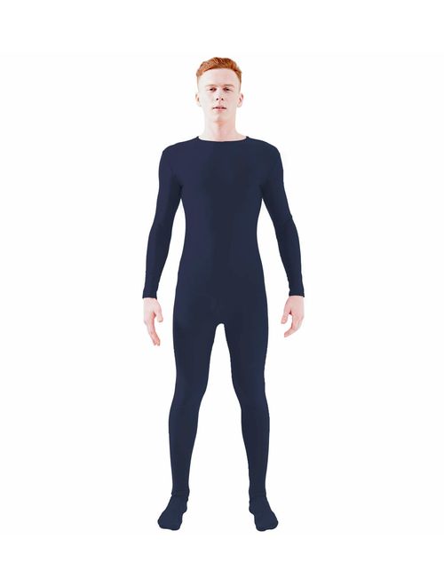 Ensnovo Adult Lycra Spandex One Piece Unitard Full Bodysuit Costume