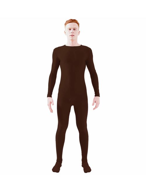 Ensnovo Adult Lycra Spandex One Piece Unitard Full Bodysuit Costume