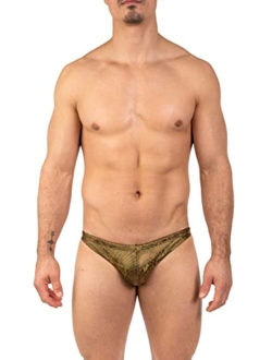 Gary Majdell Sport Men's Greek Bikini Swimsuit with Contour Pouch