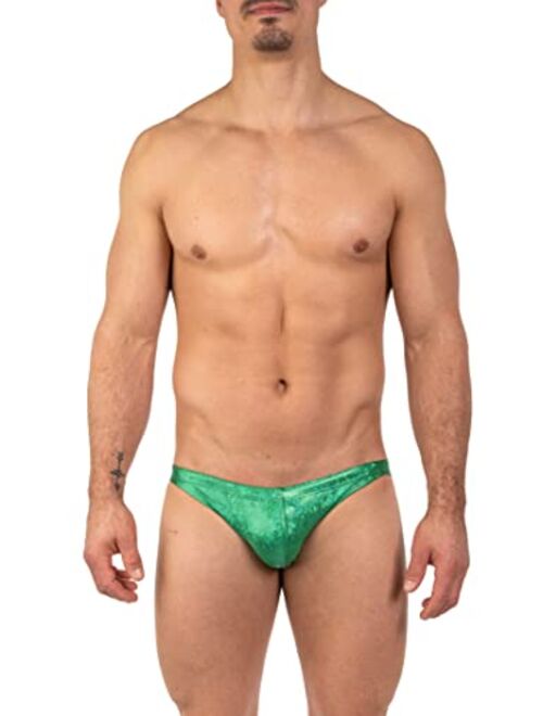 Gary Majdell Sport Men's Greek Bikini Swimsuit with Contour Pouch